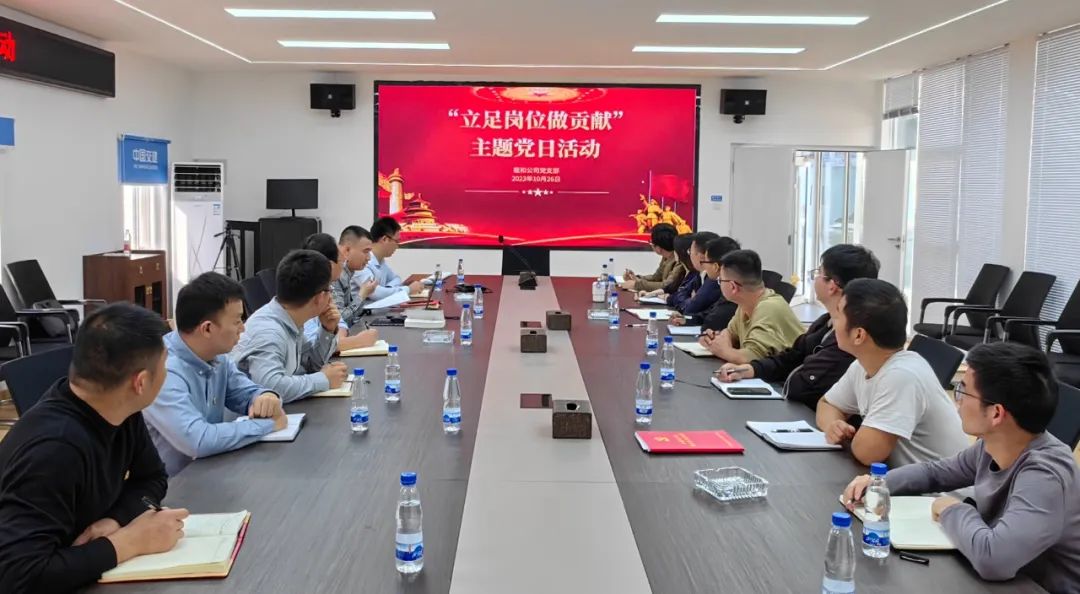載和公司黨支部開展主題黨日暨主題教育學(xué)習(xí)研討活動(dòng)